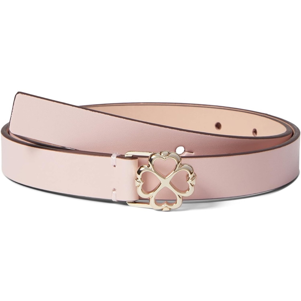 Kate Spade Pink Belt with Gold Buckle